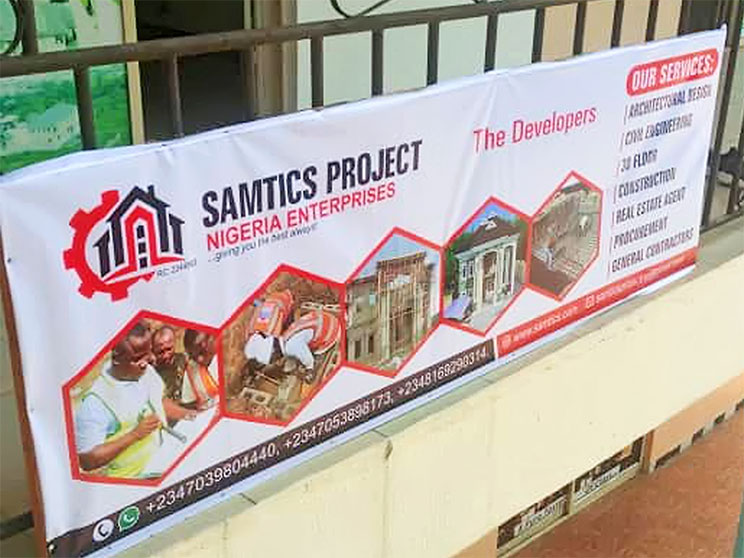 samtics project duplex printed banner2 onsite