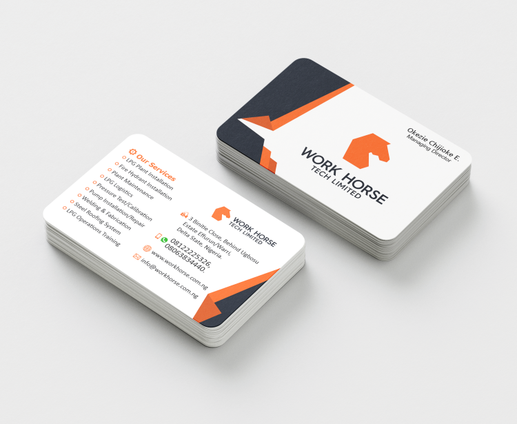 Business card design